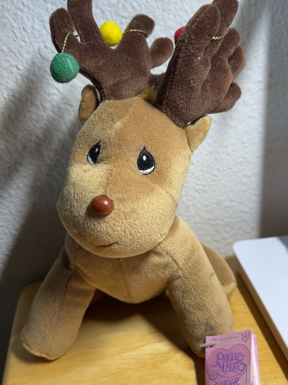 Precious Moments Plush Reindeer Stuffed Toy